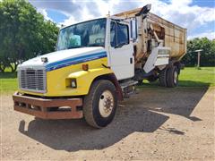 1998 Freightliner FL70 S/A Feed/Mixer Truck 