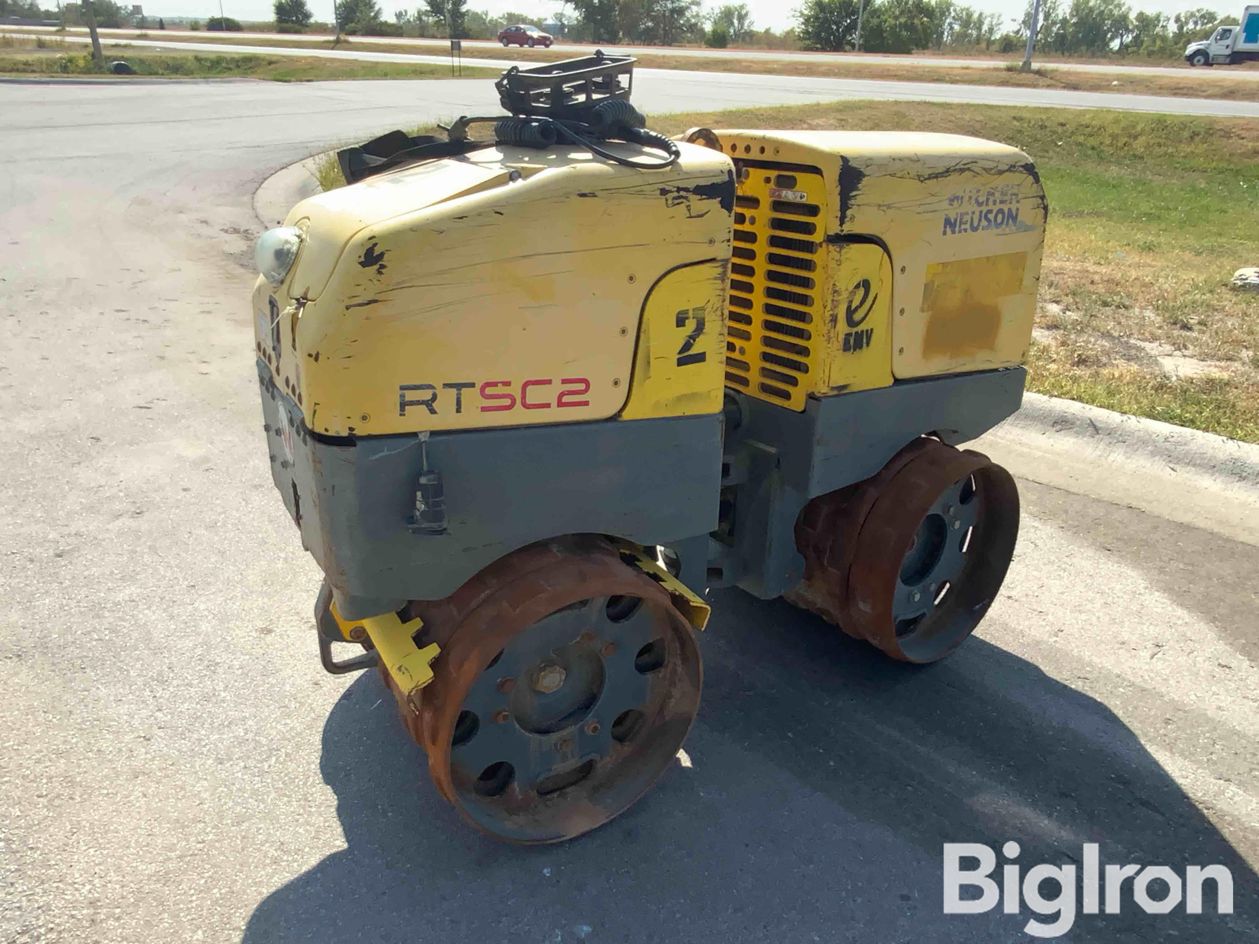 2013 Wacker Neuson RTSC2 Self-Propelled Vibratory Trench/Soil Compactor 