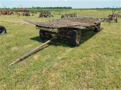 14' Hay Wagon On John Deere Running Gear 