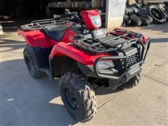 2018 Honda TRX500 FA 4x4 ATV 