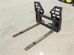 Pallet Fork Skid Steer Attachment 