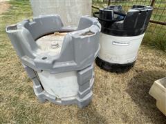 120 Gal Chemical Totes W/Pump 