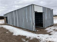 Calf Shed W/Head Catch 