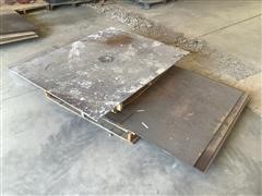 4'x8"x1/4" Steel Sheets 