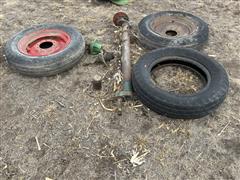 Tires & Axle For Oliver Combine 