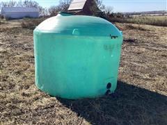 1,500-Gallon Water Tank 