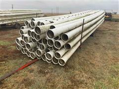 8” Plastic Gated Irrigation Pipe 