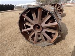 Valley 12"X5' Metal Irrigation Drive Wheels 