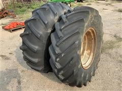 Goodyear 18.4-26 Tractor Tires & Rims 