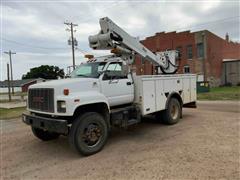 1998 GMC C7500 TopKick S/A Bucket Truck 