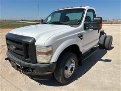 2010 Ford F350 XL Super Duty 4x4 Cab & Chassis 