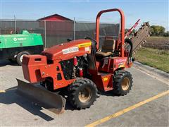2016 DitchWitch RT45 4x4 Trencher W/Backfill Blade 