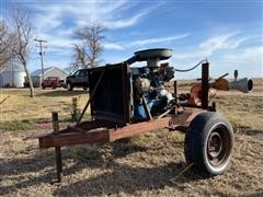 Ford Power Unit W/Pump On Cart 