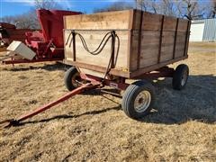 Electric Wheel 5026E Wood Box Wagon 
