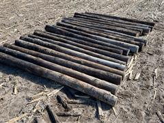 Creosote Wood Fence Posts 