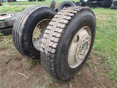 Goodyear G159 295/75R22.5 Tires And Rims 