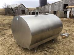 Mueller OH 700 GAL Milk Cooler Tank 