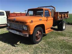 1963 Ford F-600 S/A Dump Truck 