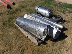 Stainless Steel Air Cleaner & 5' Exhaust Stacks 