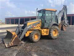 2011 John Deere 410J 4x4 Loader Backhoe W/Extendahoe 