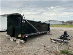 2016 Ox Bodies 19’6” 24 Yd Steel Dump Truck Box Body 