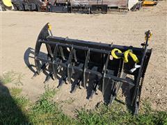 2024 Mid-State Brush Grapple Skid Steer Attachment 