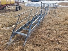 Grain Bin Rail & Steps 