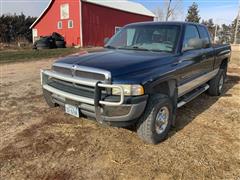 2001 Dodge RAM 2500 Laramie SLT 4x4 Extended Cab Pickup 