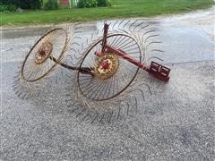Tractor Mount Wheel Rake 