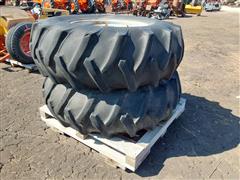 Firestone Traction Field & Road 18.4x28 Bar Tires On PowerShift Wheels 
