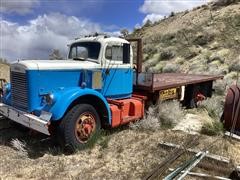 1961 White 4200T S/A Flatbed Truck 