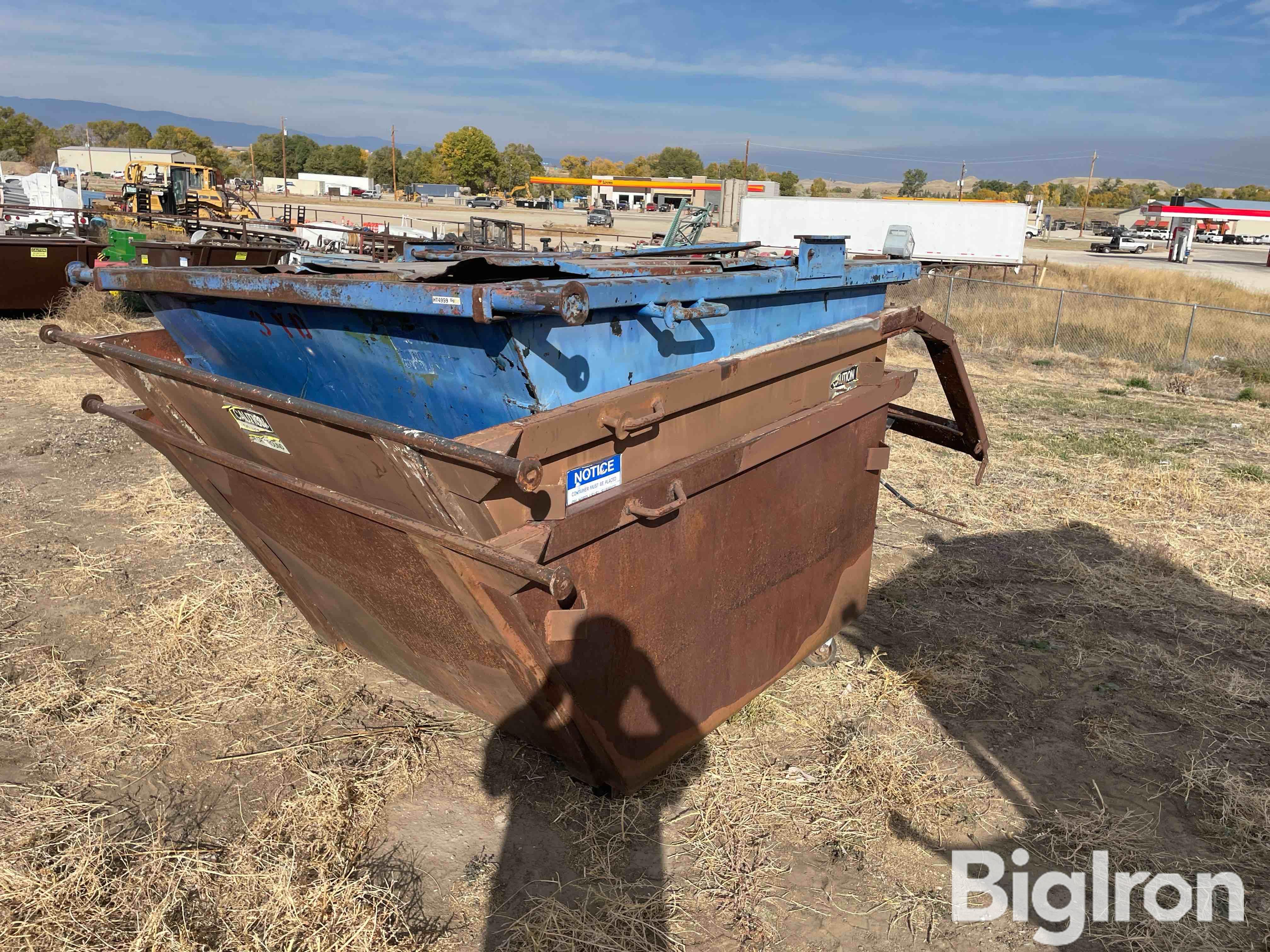 Rear Load Garbage Containers 