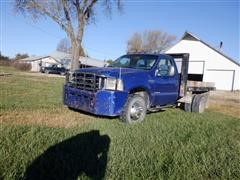 1999 Ford F550 XL Super Duty 2WD Flatbed Dually Pickup 