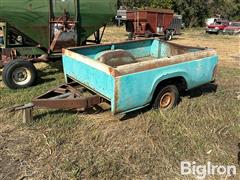 Shop Built S/A Pickup Box Trailer 