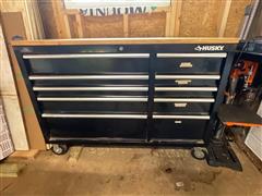 Husky 10-Drawer Tool Cabinet & Contents 