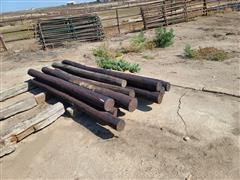 Creosote Fence Posts 