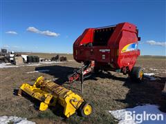 2009 New Holland BR7090 Round Baler 