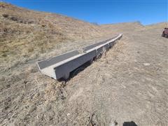 Concrete Fence Line Feed Bunks 