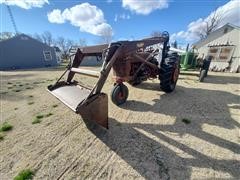 1953 Farmall Super M 2WD Tractor W/Farmhand F11 Loader/Bucket 