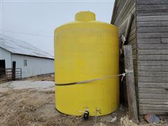 3,000 Gallon Poly Holding Tank 