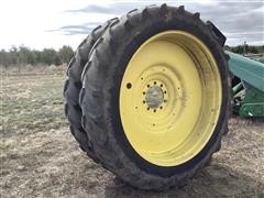 John Deere Dual Tires & Rims 