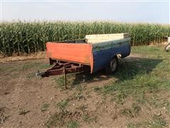 8' Pickup Box Trailer w/ Tool Box 