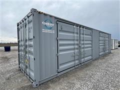 2024 40' High Cube Two Multi-Doors Container 