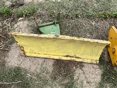 John Deere Garden Tractor Front Dozer Blade 