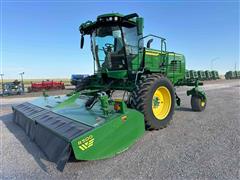 2022 John Deere W260R Self-Propelled Windrower 