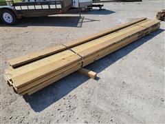 2x8 Green Treat Construction Lumber 