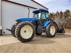 2001 New Holland TV140 4WD Bi-directional Tractor 