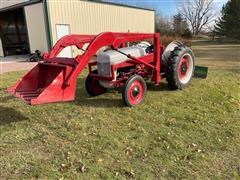Ford 8N 2WD Tractor W/Loader & Blade 