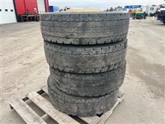 Michelin 275/80R22.5 Tire & Rim Assy's 