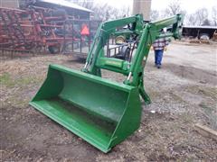 2021 John Deere 520M Quick Attach Tractor Mounted Loader 